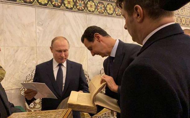 Vladimir Putin e Bashar al-Assad