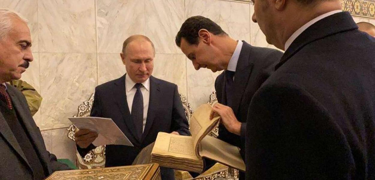 Vladimir Putin e Bashar al-Assad