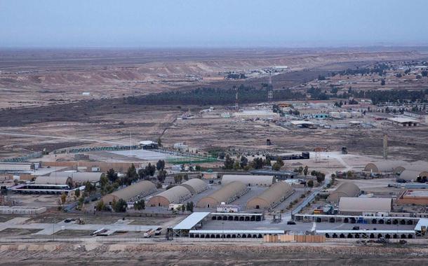 Ain al-Asad air base in the western Anbar desert, Iraq, Dec. 29, 2019.