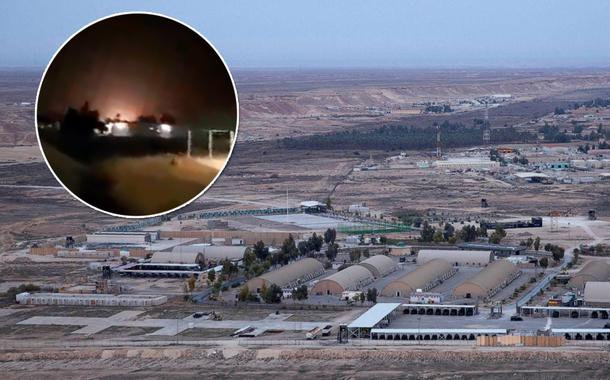 Ain al-Asad air base in the western Anbar desert, Iraq, Dec. 29, 2019