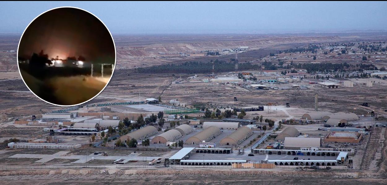 Ain al-Asad air base in the western Anbar desert, Iraq, Dec. 29, 2019
