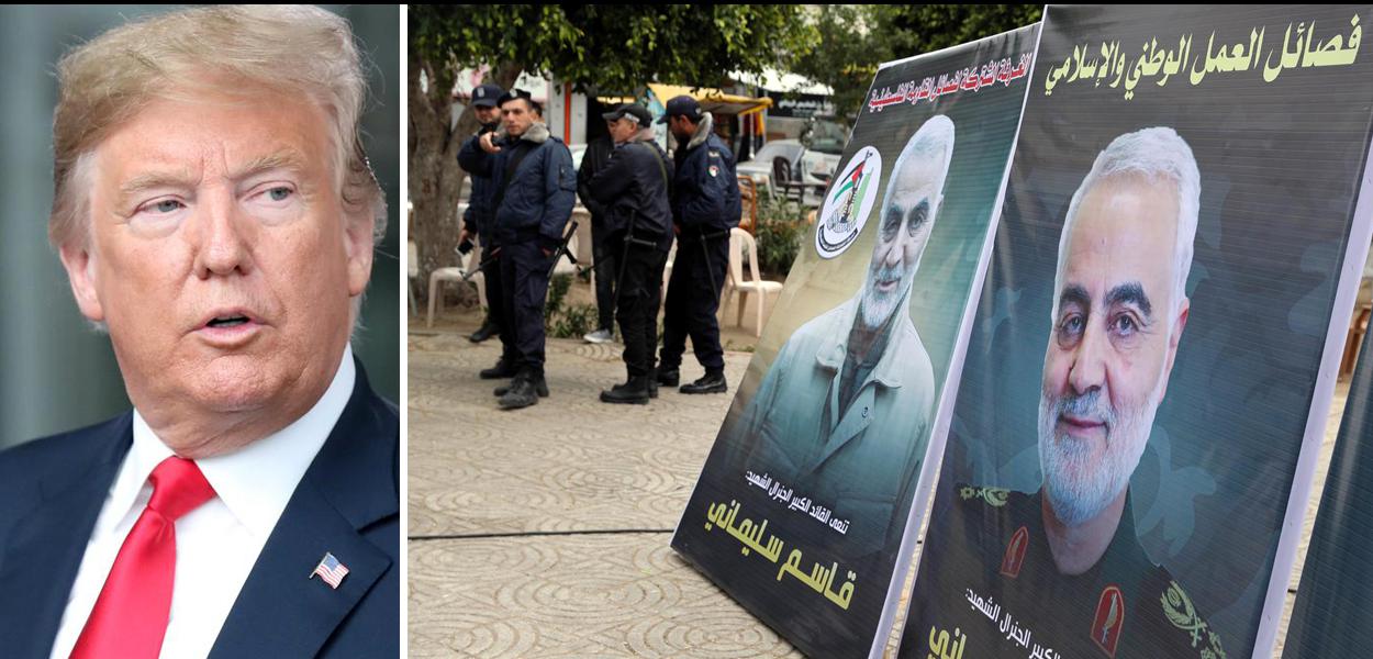 Donald Trump e homenagem a Qassem Soleimani
