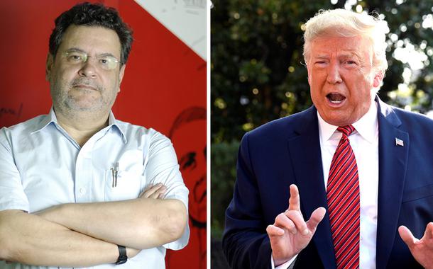 Rui Costa Pimenta e Donald Trump