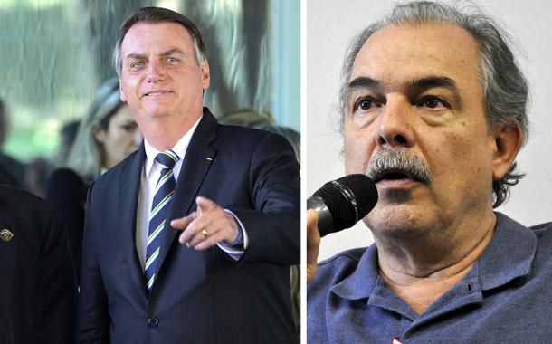 Paulo Guedes, Jair Bolsonaro e Alozio Mercadante