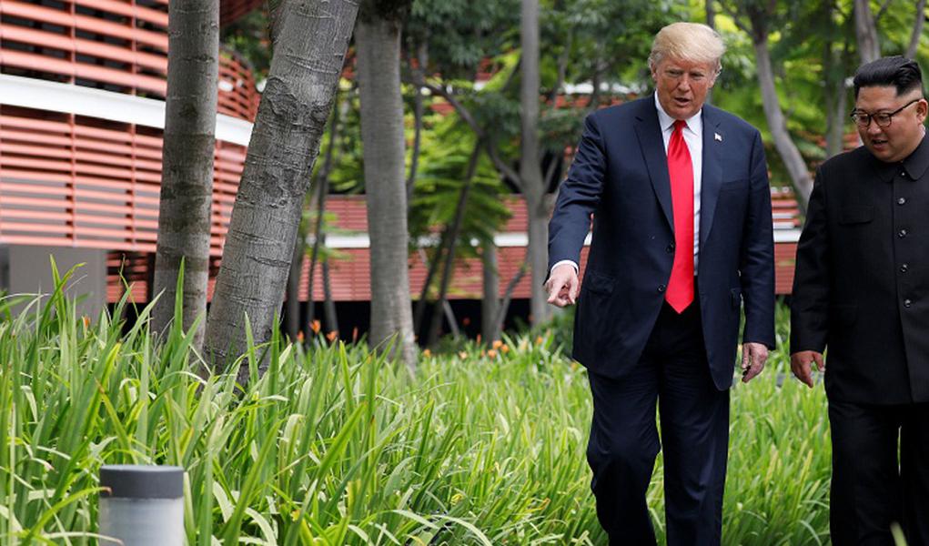 Donald Trump e Kim Jong Un