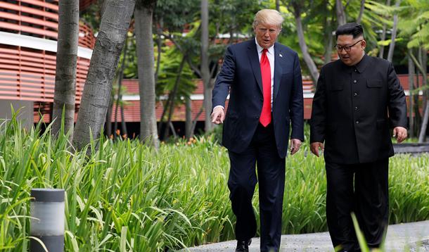 Donald Trump e Kim Jong Un