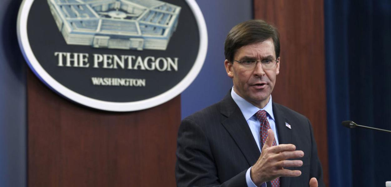 Mark Esper, chefe do Pentágono