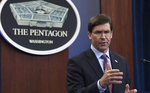 Mark Esper, chefe do Pentágono