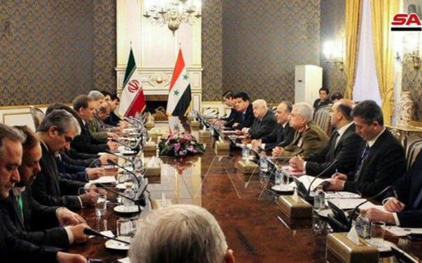 Delegações governamentais de Síria e Irã se reúnem em 2020