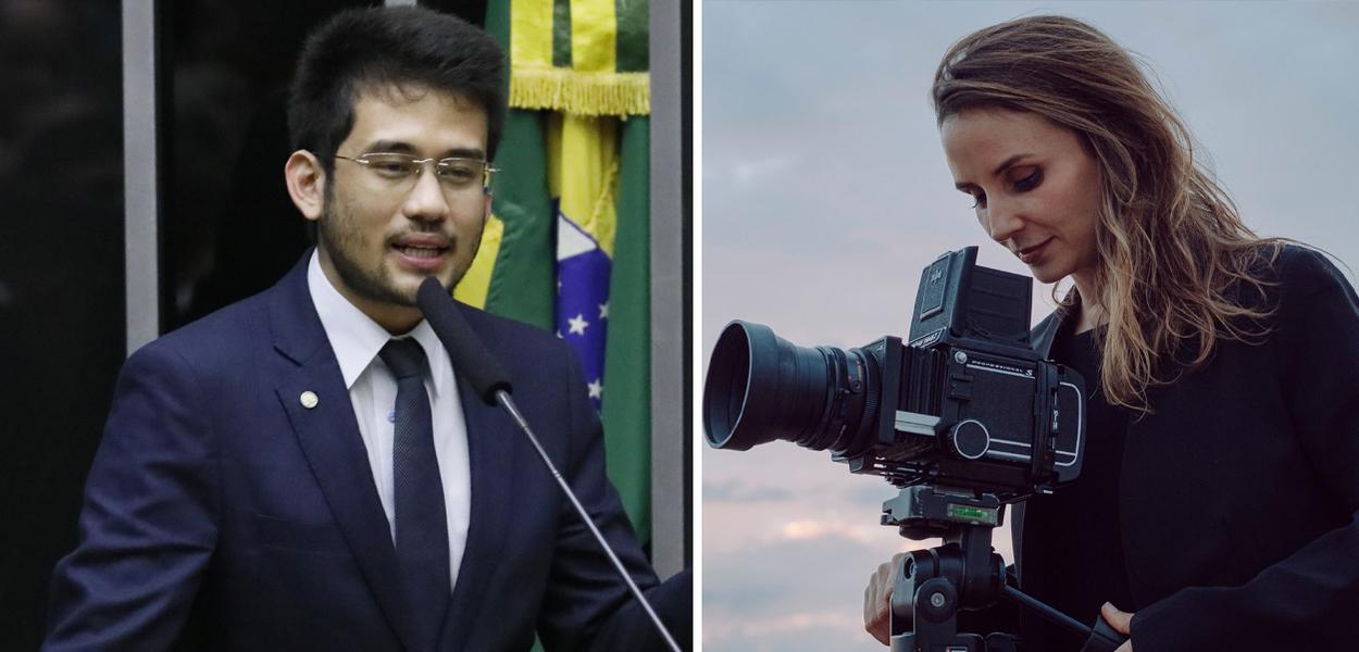Kim Kataguiri e Petra Costa