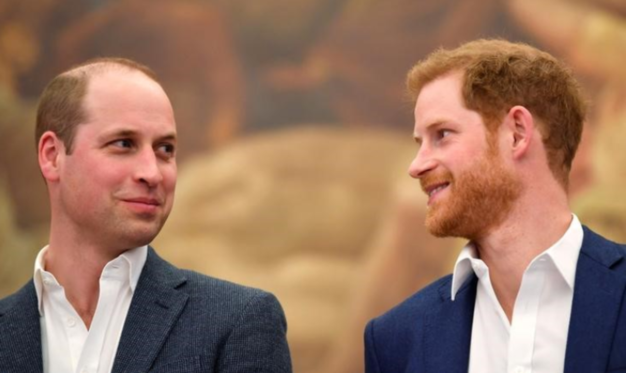 Príncipes William e Harry