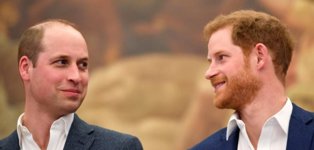 Príncipes William e Harry