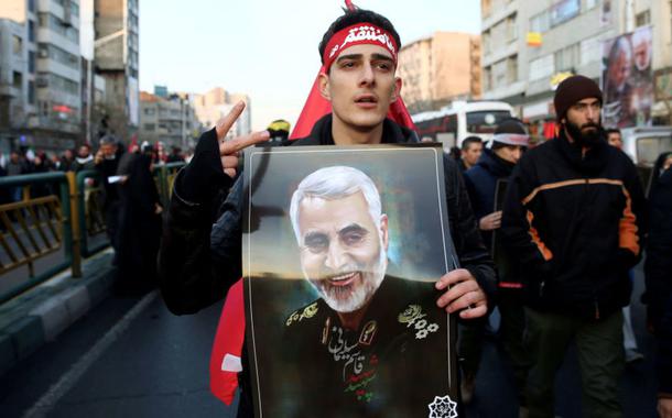 Irã protesta por assassinato do general Soleimani