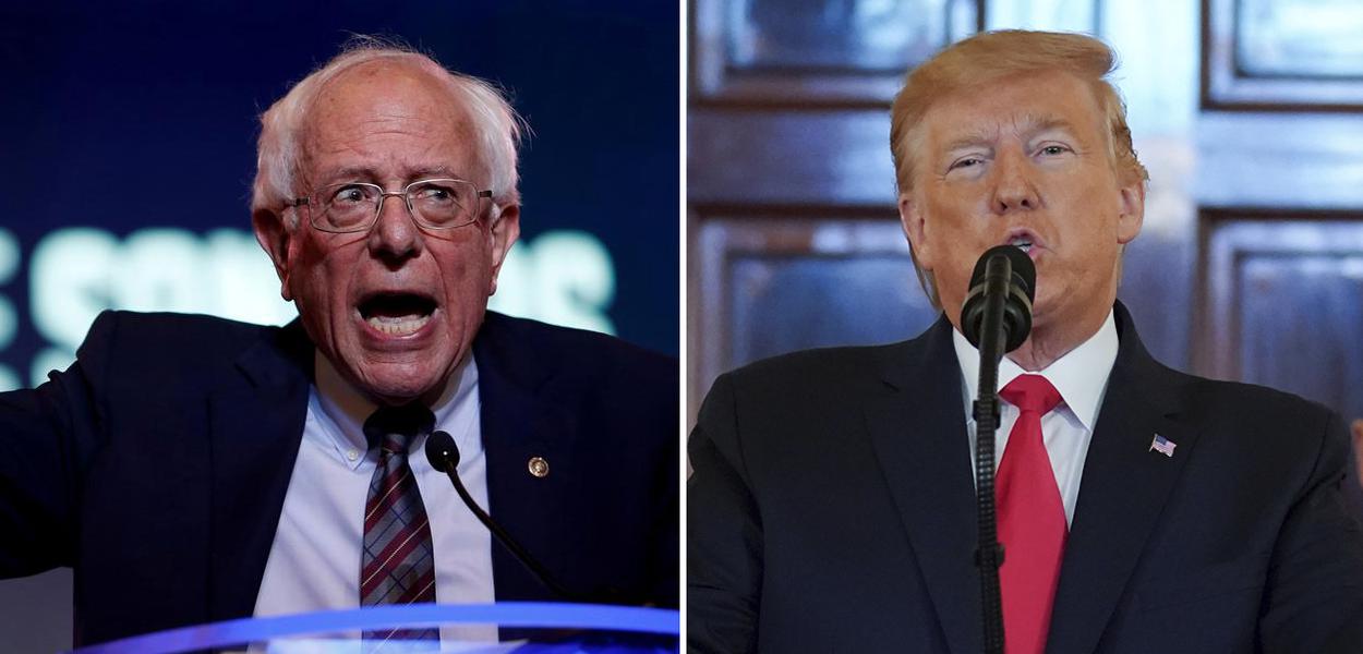 Bernie Sanders e Donald Trump