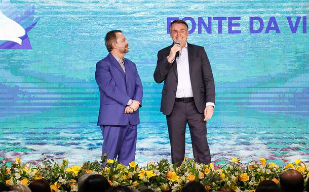 Culto Especial de Celebração de 25 anos da Igreja Fonte da Vida com Bolsonaro