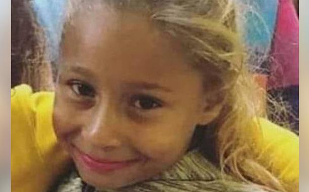A menina Emanuelle, que foi morta a facadas em Chavantes, no interior de SP