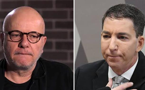 Marcelo Tas e Glenn Greenwald