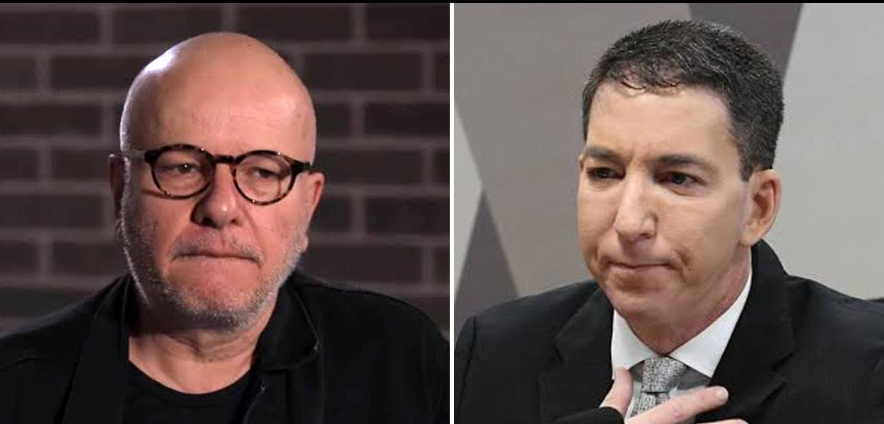 Marcelo Tas e Glenn Greenwald