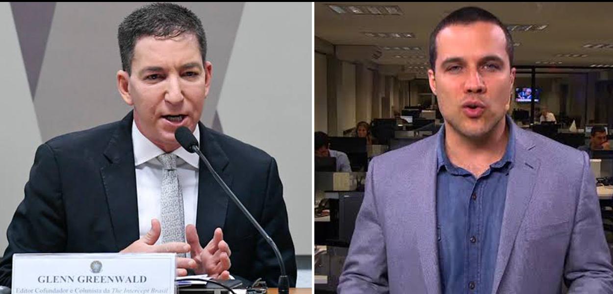Glenn Greenwald e Felipe Moura Brasil