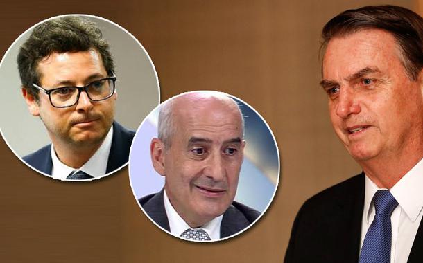 Fabio Wajngarten, Eduardo Ramos e Jair Bolsonaro