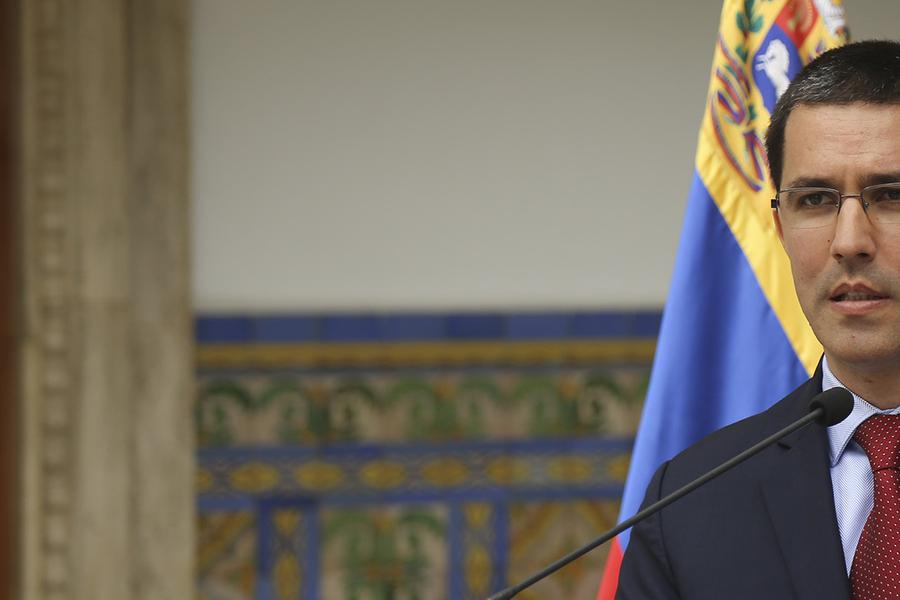 Ministro das Relações Exteriores da Venezuela, Jorge Arreaza