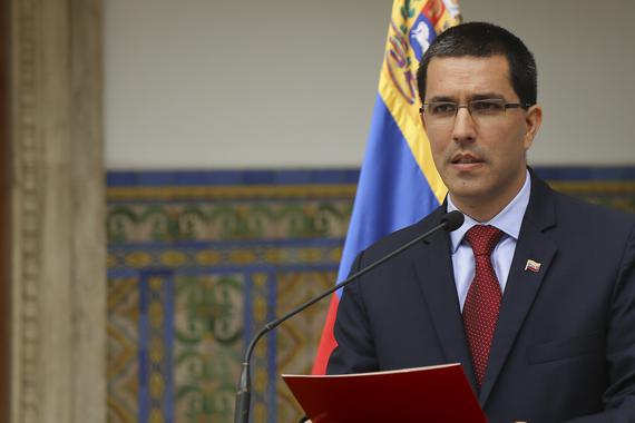 Ministro das Relações Exteriores da Venezuela, Jorge Arreaza