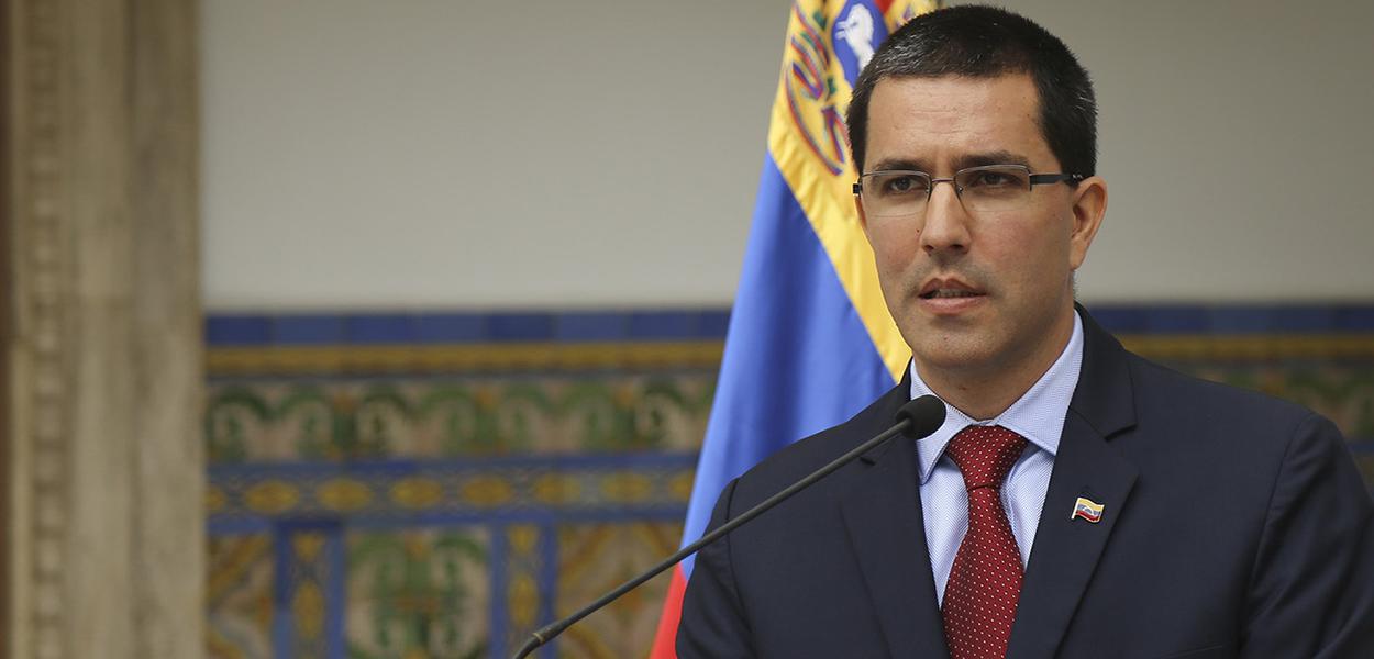 Ministro das Relações Exteriores da Venezuela, Jorge Arreaza