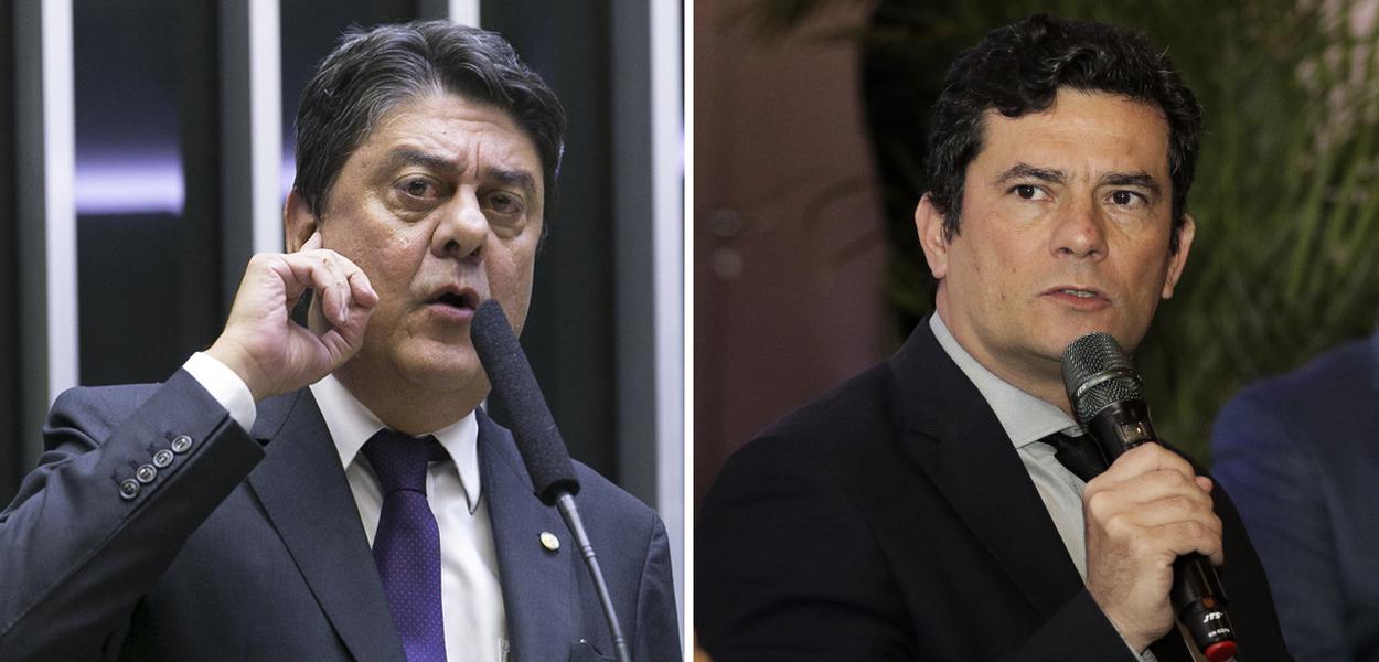 Wadih Damous e Sérgio Moro