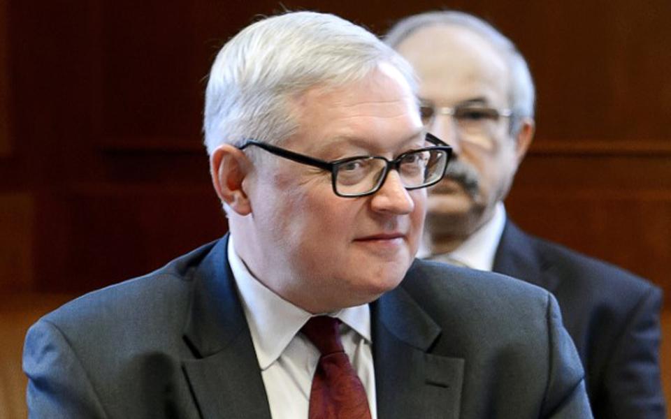 Vice-ministro das Relações Exteriores russo, Sergei Ryabkov 