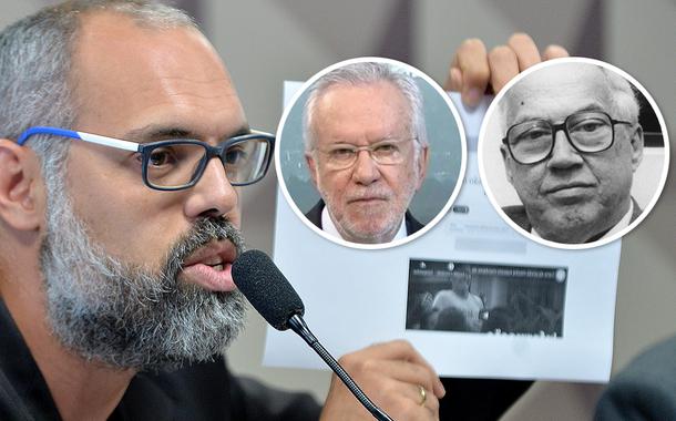 Allan dos Santos, Alexandre Garcia e Paulo Francis