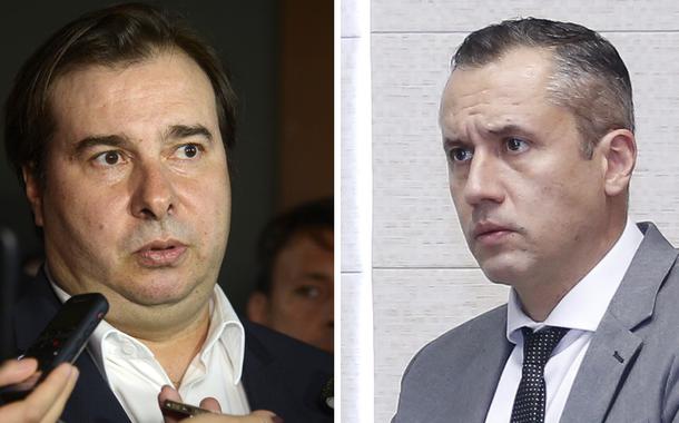 Rodrigo Maia e Roberto Alvim