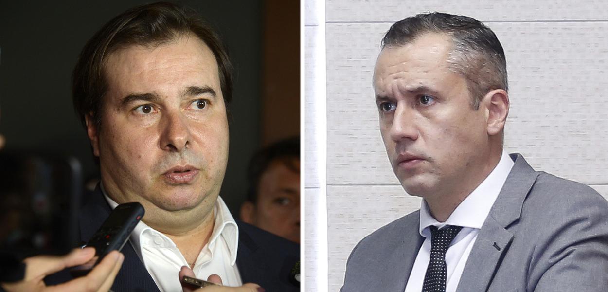 Rodrigo Maia e Roberto Alvim