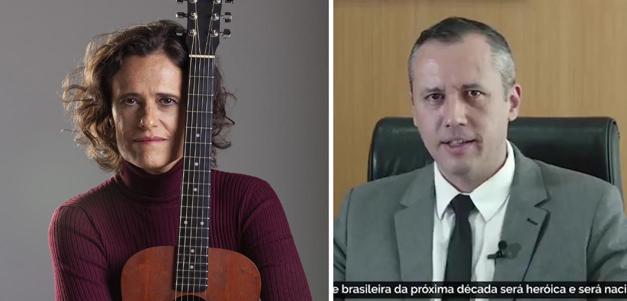 Zélia Duncan e Roberto Alvim