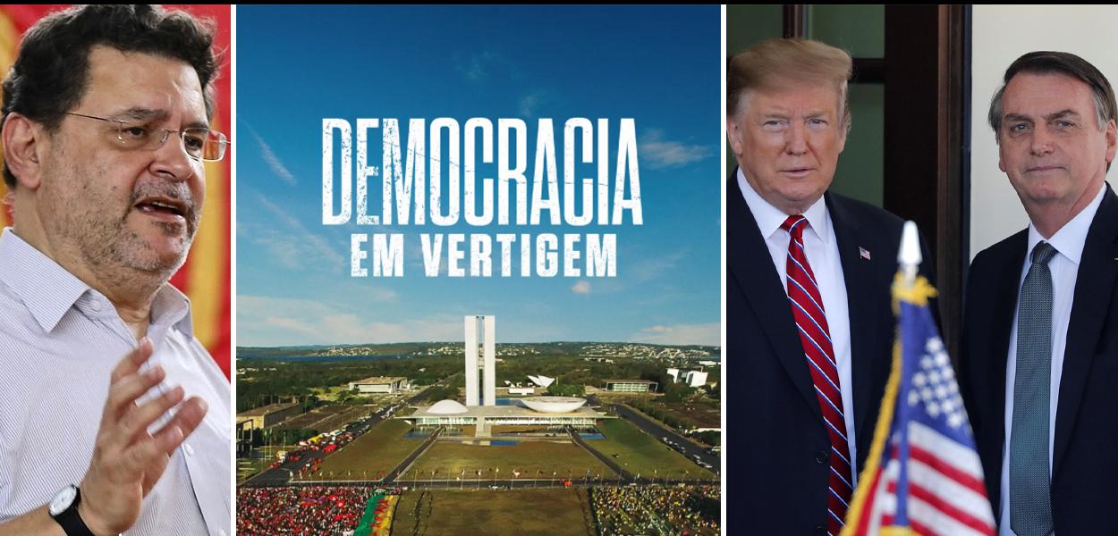 Rui Costa Pimenta, Donald Trump e Jair Bolsonaro