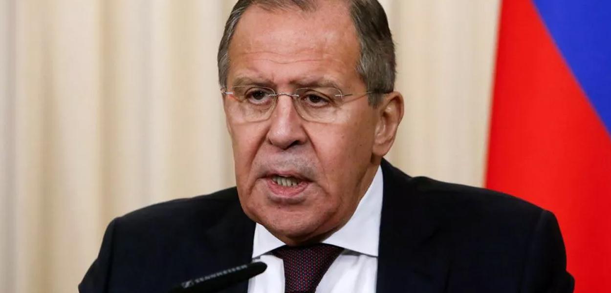 O ministro das Relações Exteriores da Rússia, Sergey Lavrov (Foto: REUTERS/Sergei Karpukhin) O ministro das Relações Exteriores da Rússia, Sergey Lavrov