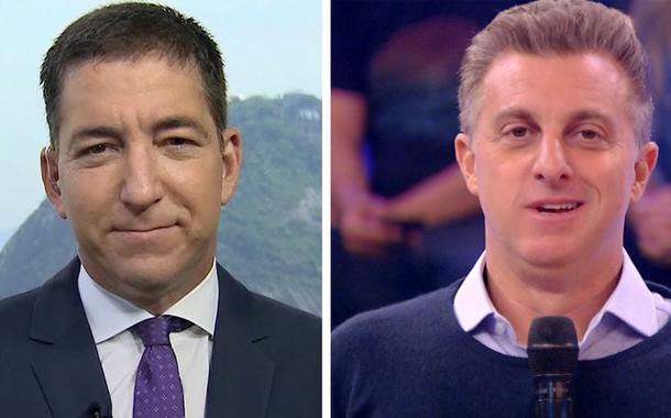 Glenn Greenwald e Luciano Huck