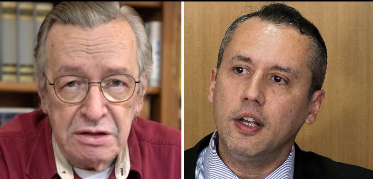 Olavo de Carvalho e Roberto Alvim