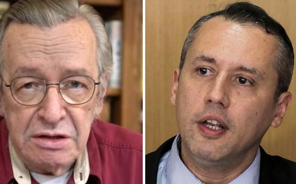 Olavo de Carvalho e Roberto Alvim