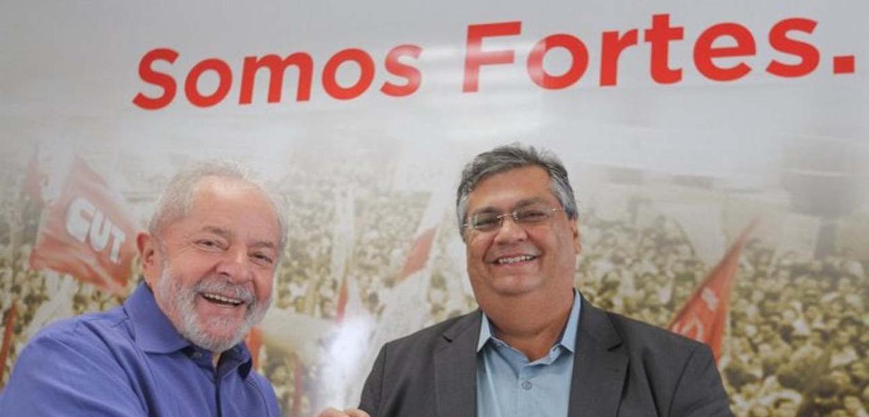 Lula e Flavio Dino