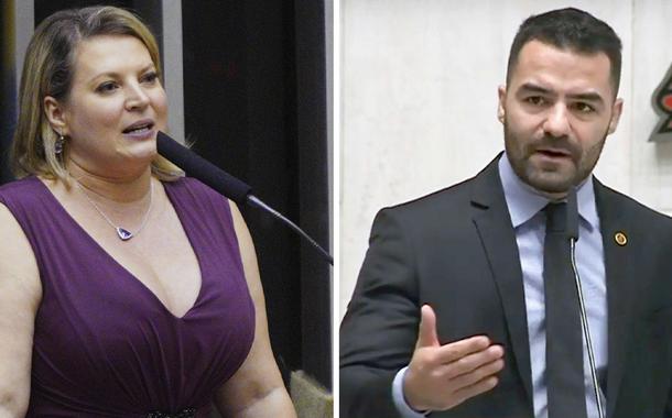 Joice Hasselmann e Arthur do Val
