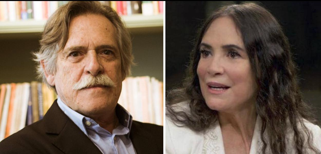 José de Abreu e Regina Duarte