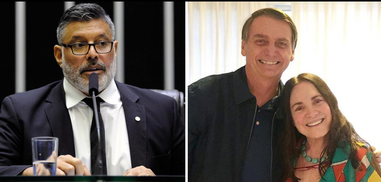 Alexandre Frota, Jair Bolsonaro e Regina Duarte