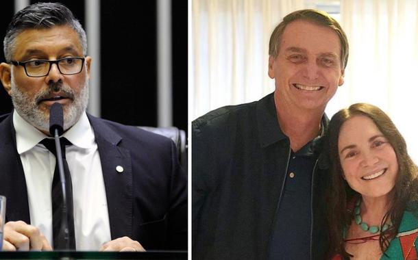Alexandre Frota, Jair Bolsonaro e Regina Duarte