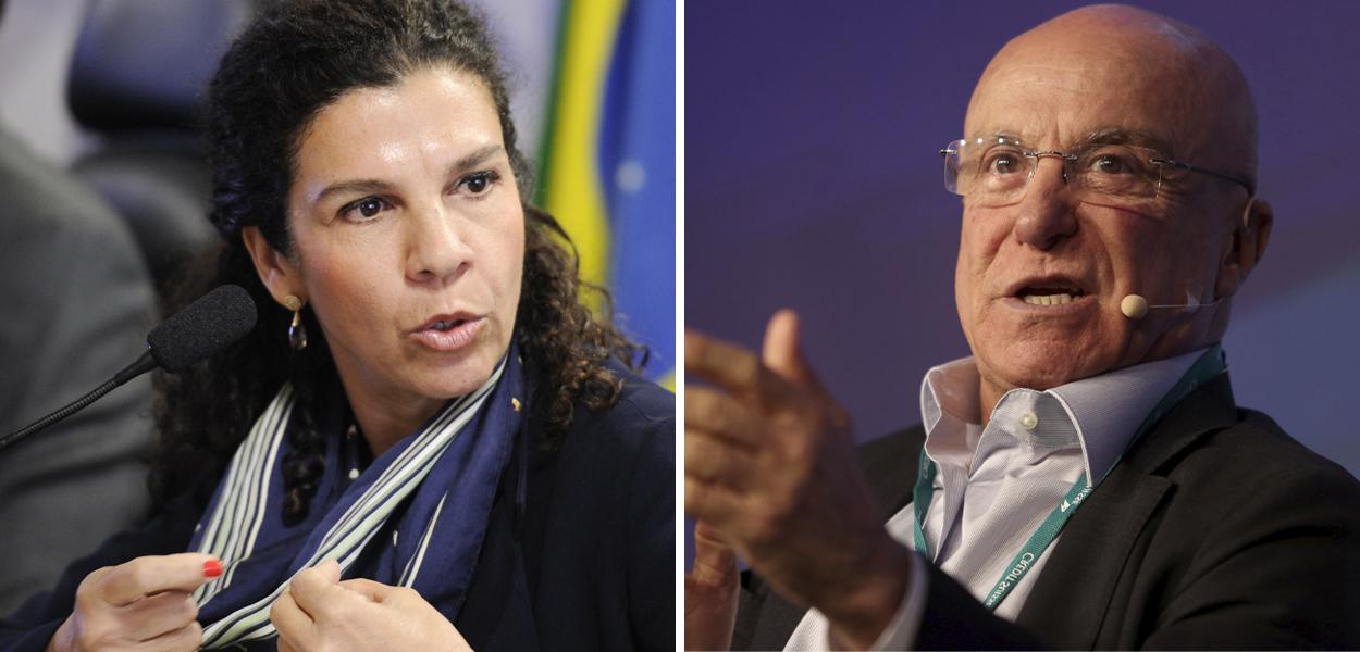 Maria Fernanda Ramos Coelho e Salim Mattar