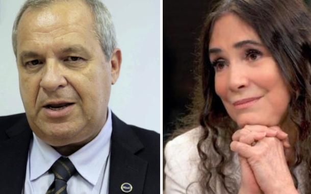 José Paulo Soares Martins e Regina Duarte