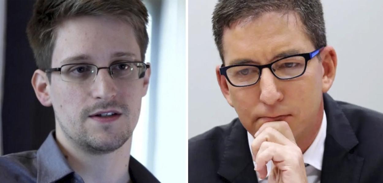 Edward Snowden diz que acusações contra Glenn Greenwald são ameaça ao jornalismo no Brasil.