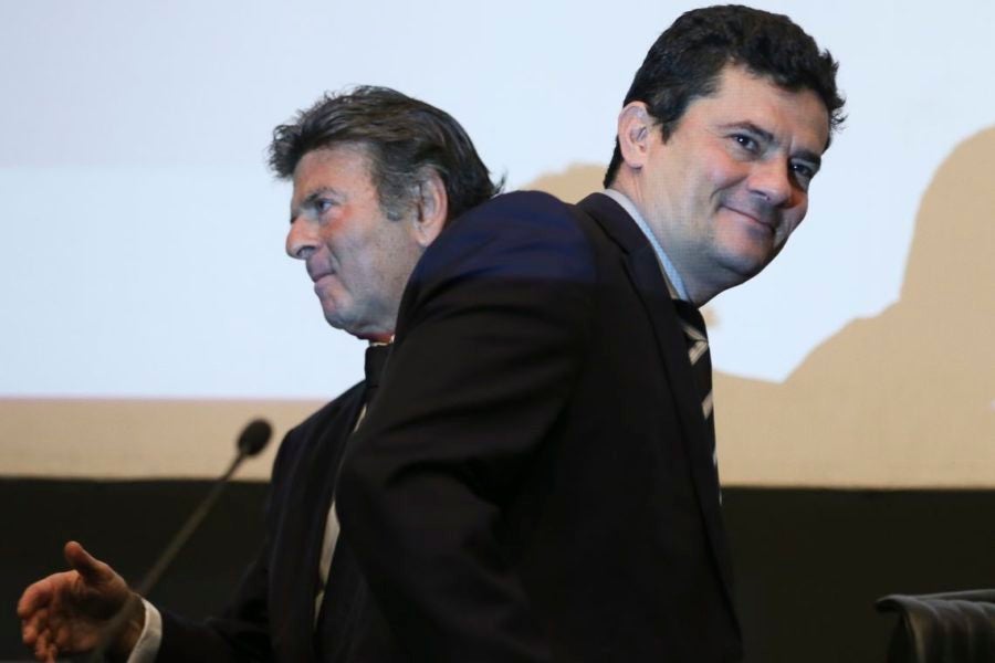 Luiz Fux e Sergio Moro