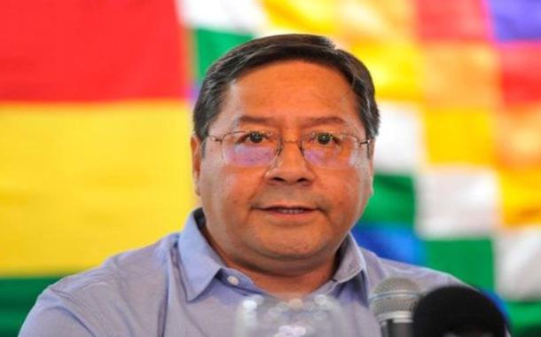 Luís Arce, presidente da Bolívia