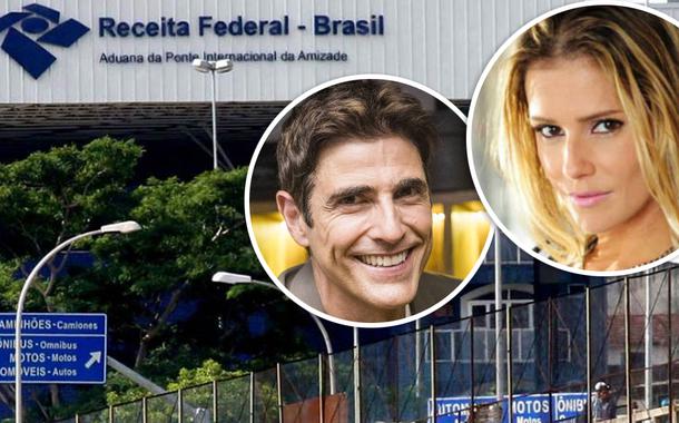 Reynaldo Gianecchini e Deborah Secco foram alvo da Receita Federal