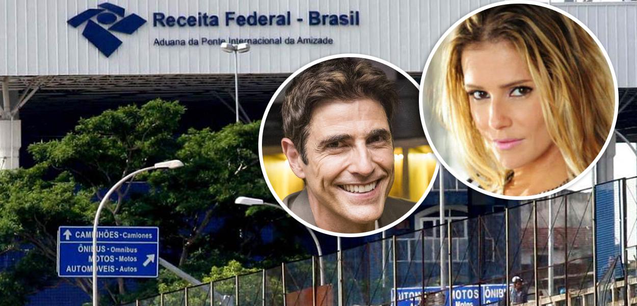Reynaldo Gianecchini e Deborah Secco foram alvo da Receita Federal